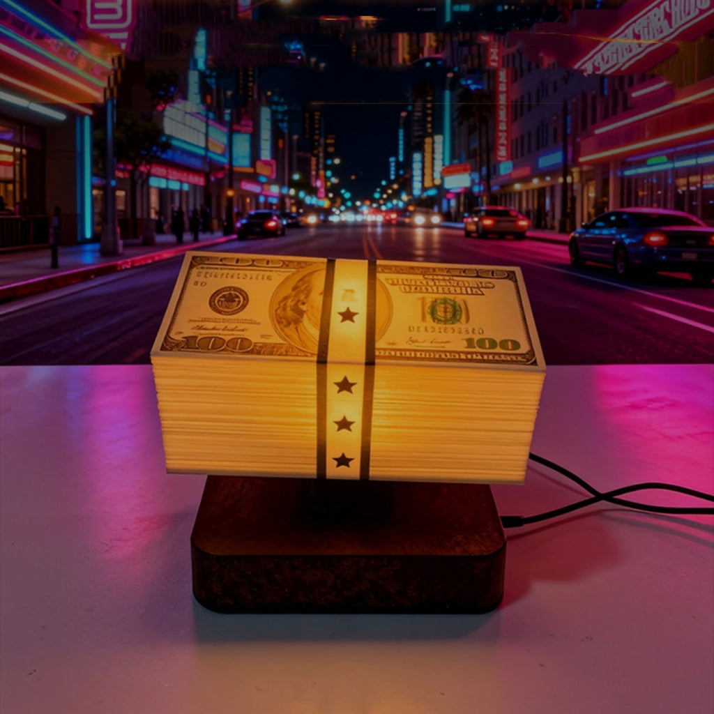 Magnetic Levitation GTA Dollar Bill Atmosphere Night Light Ornament
